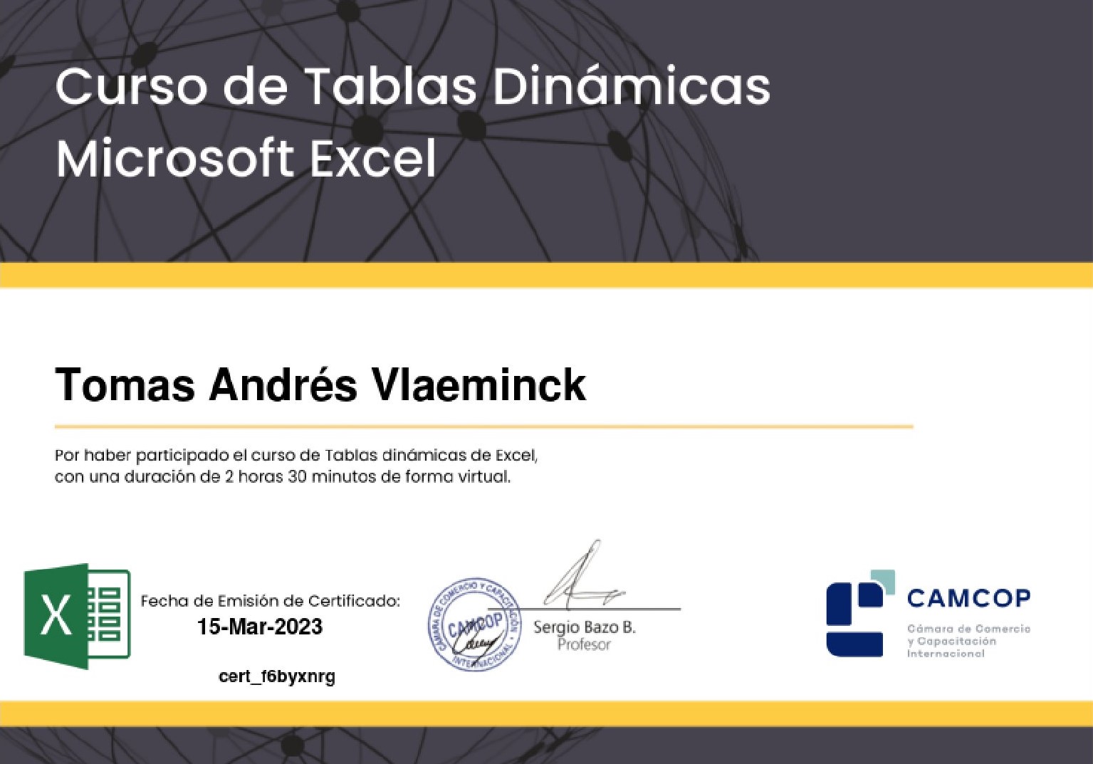 Certificado
